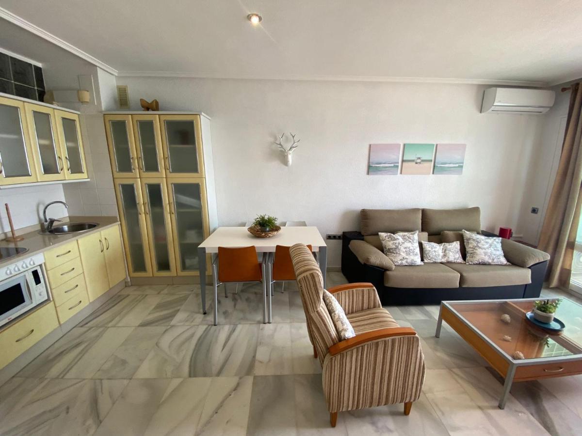 Apartamento en Primera Línea de Playa Roquetas de Mar Exterior foto