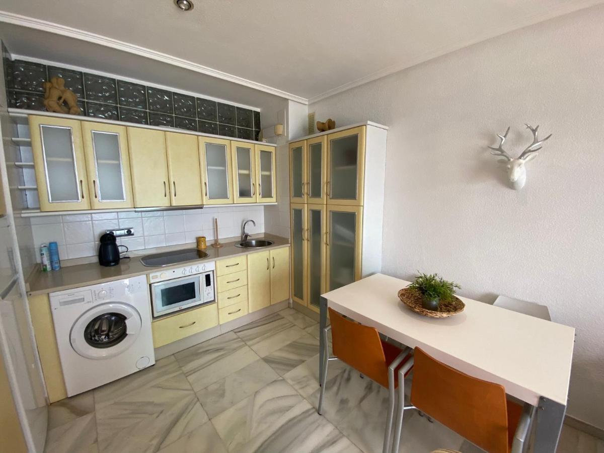 Apartamento en Primera Línea de Playa Roquetas de Mar Exterior foto